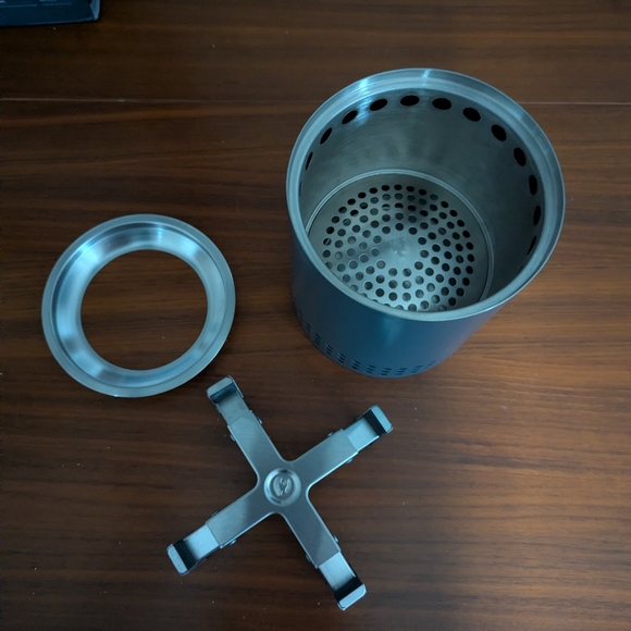 Solo Stove Mesa Smokeless Tabletop Fire Pit Water Blue New With Company Logo - Picture 3 of 6